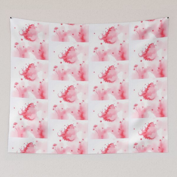 Item preview, Red 3d Art Abstract Wallpaper Design Cute  designed and sold by ART ATTACK ZONE.