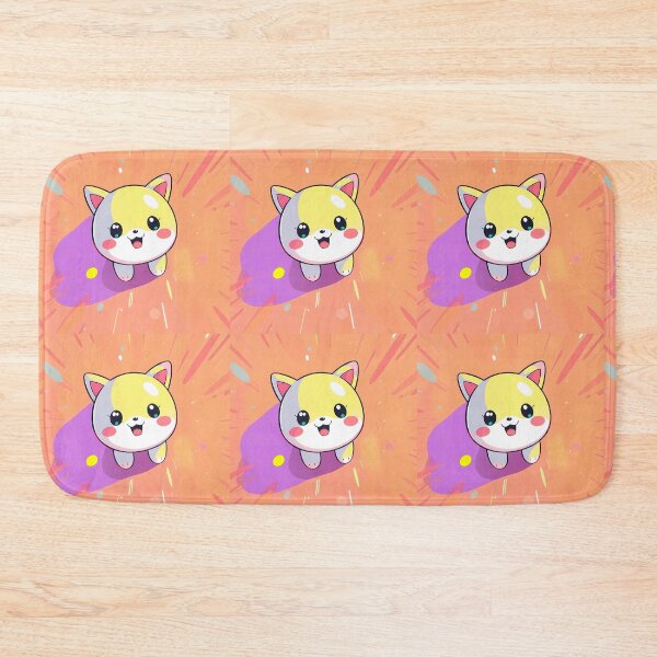 Item preview, Kitty 3d Art Wallpaper Design Cute  designed and sold by ART ATTACK ZONE.
