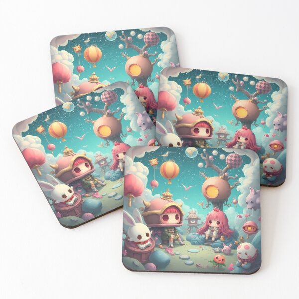 Item preview, Scene 3d Art Monster Wallpaper Design Cute  designed and sold by ART ATTACK ZONE.