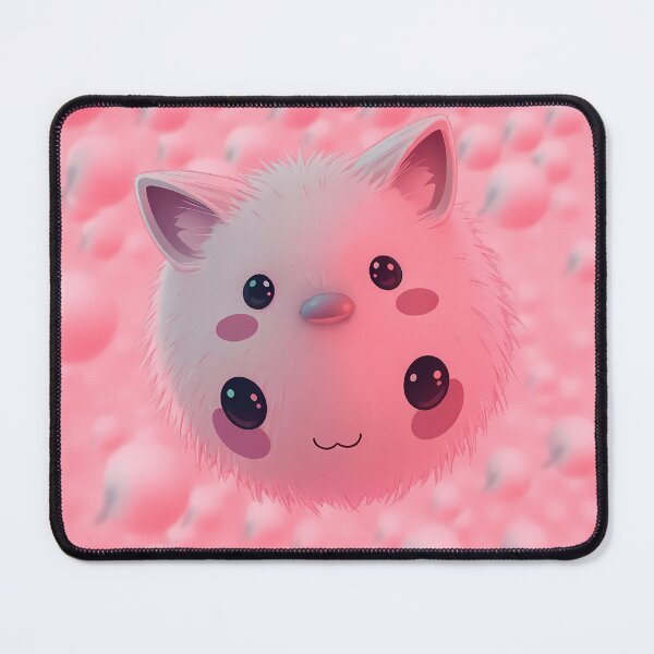 Item preview, Pink 3d Art Monster Wallpaper Design Cute designed and sold by ART ATTACK ZONE.