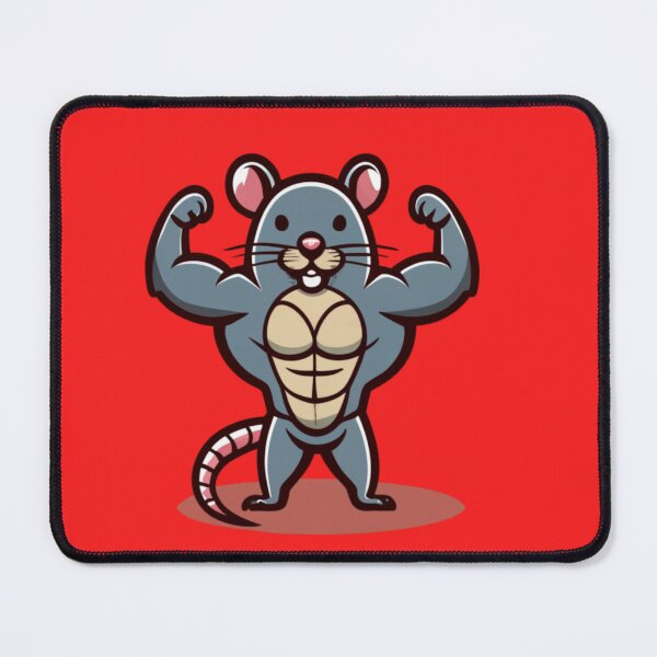 Item preview, muscular rat designed and sold by 123ks.