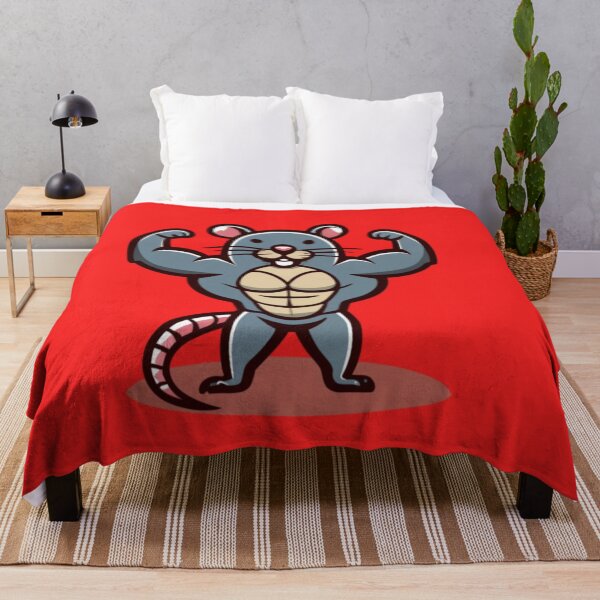 Item preview, muscular rat designed and sold by 123ks.