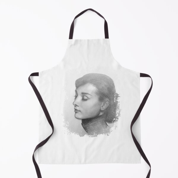 Item preview, Audrey Hepburn profile grunged png designed and sold by GoldsteinART.