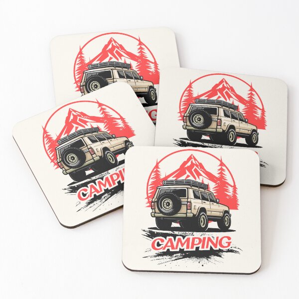 Item preview, camping designed and sold by UniqueByMarko.