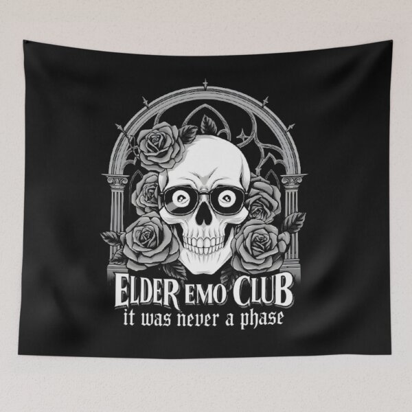 Item preview, Elder Emo Club It Was Never A Phase designed and sold by marosz12.