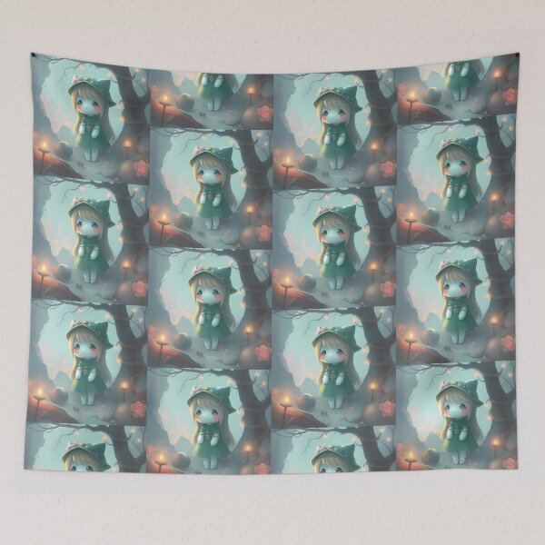 Item preview, Unhappy 3d Art Girl Wallpaper Design Cute  designed and sold by ART ATTACK ZONE.