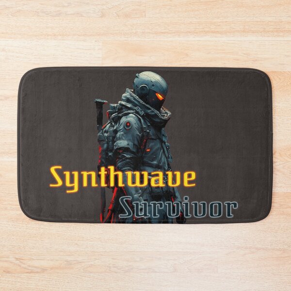 Item preview, Synthwave Survivor designed and sold by dakkon77.