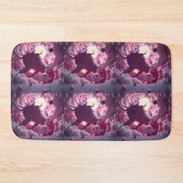 Item preview,  3d Art Monster Wallpaper Design Pink designed and sold by ART ATTACK ZONE.