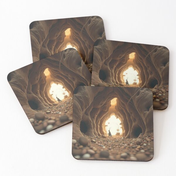 Item preview, Cave 3d Art Monster Wallpaper Design Cute  designed and sold by ART ATTACK ZONE.