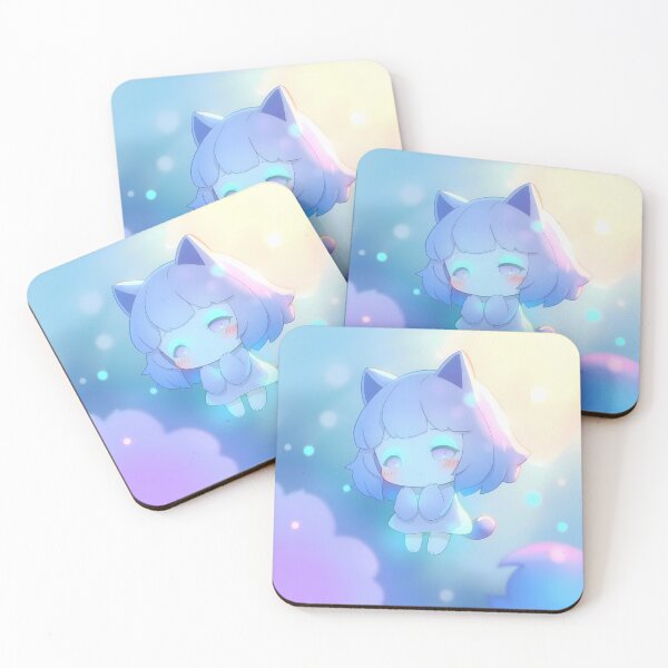 Item preview, Blues Girl Monster Wallpaper Design Cute  designed and sold by ART ATTACK ZONE.