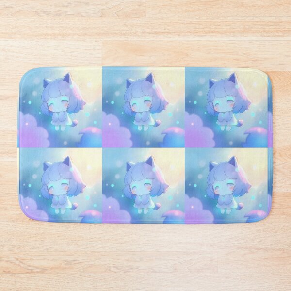 Item preview, Blues Girl Monster Wallpaper Design Cute  designed and sold by ART ATTACK ZONE.