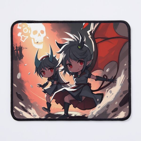 Item preview, Sisters Art Monster Wallpaper Design Cute designed and sold by ART ATTACK ZONE.