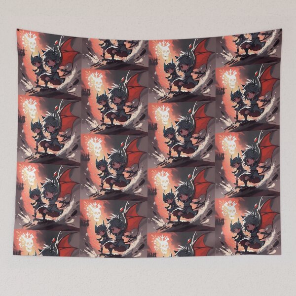 Item preview, Sisters Art Monster Wallpaper Design Cute  designed and sold by ART ATTACK ZONE.