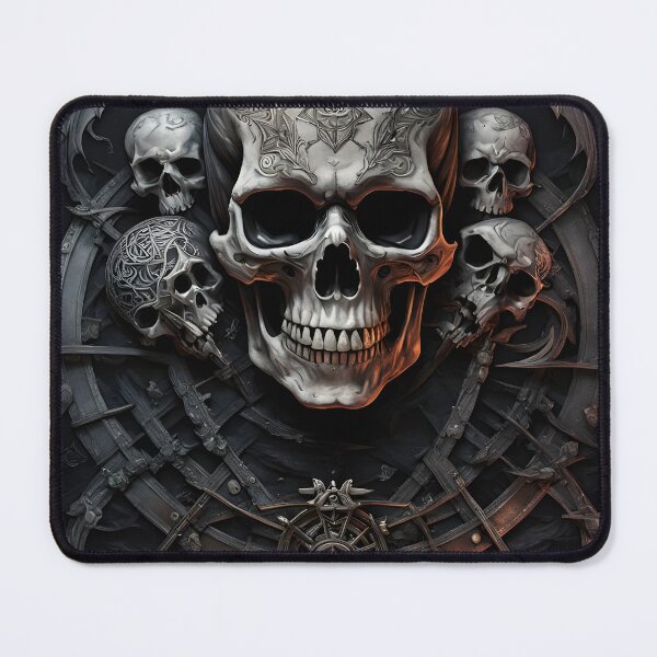 Item preview, Viking Skull designed and sold by SecretSkulls.
