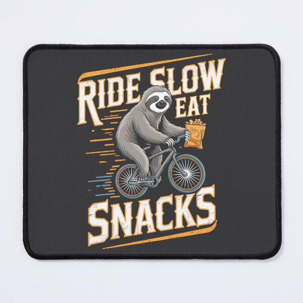 Item preview, Ride Slow Eat Snacks, Funny Gift for Streetwear Lovers designed and sold by MikeKart.