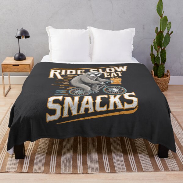 Item preview, Ride Slow Eat Snacks, Funny Gift for Streetwear Lovers designed and sold by MikeKart.