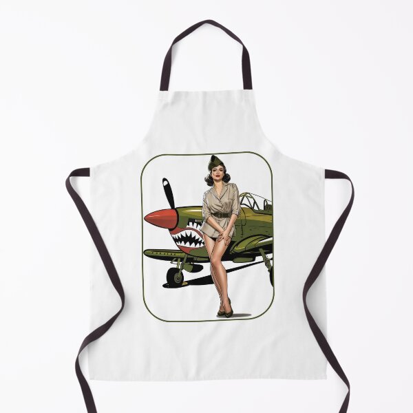 Item preview, Air Force Pin-up Girl designed and sold by Angry Swan Designs.
