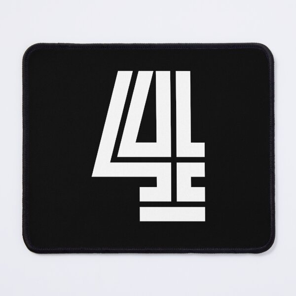 Item preview, No. 4 / Player Number Four / Football Player Number 4 (White on Black) designed and sold by STUDIO-72.
