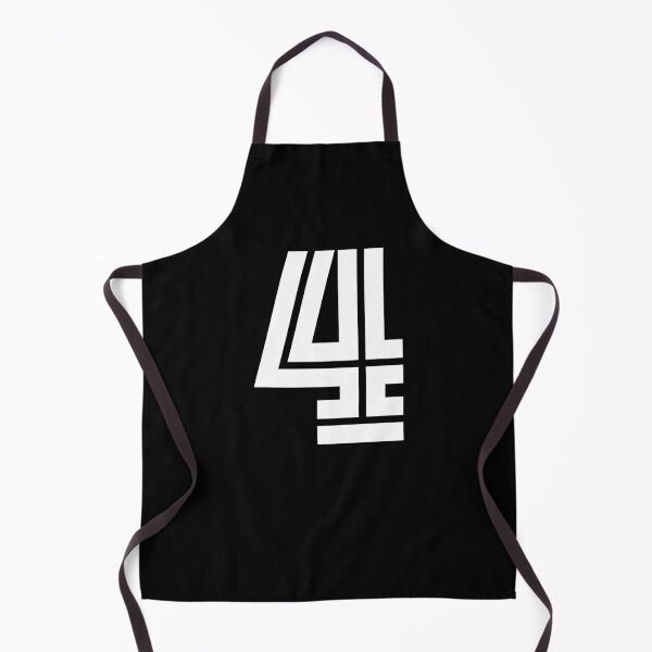 Item preview, No. 4 / Player Number Four / Football Player Number 4 (White on Black) designed and sold by STUDIO-72.