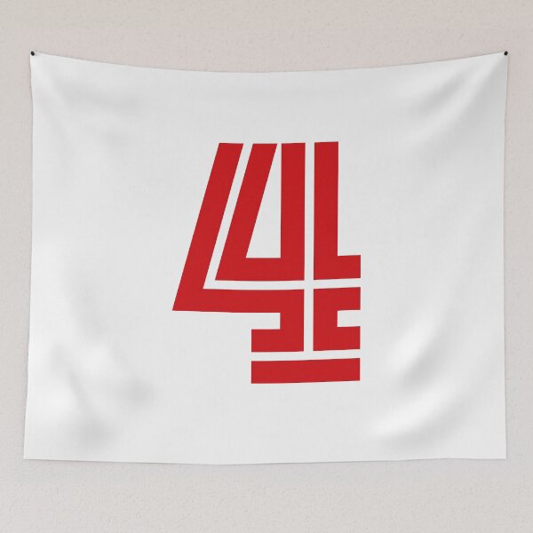 Item preview, No. 4 / Player Number Four / Football Player Number 4 (Red) designed and sold by STUDIO-72.