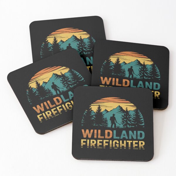 Item preview, Wildland firefighter designed and sold by MadCatPrints.