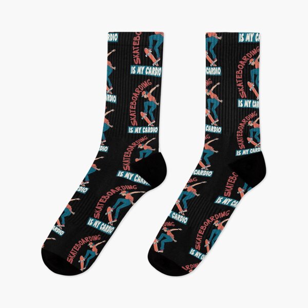Item preview, Skateboarding Is My Cardio – Fun Skater designed and sold by Colorfulman.