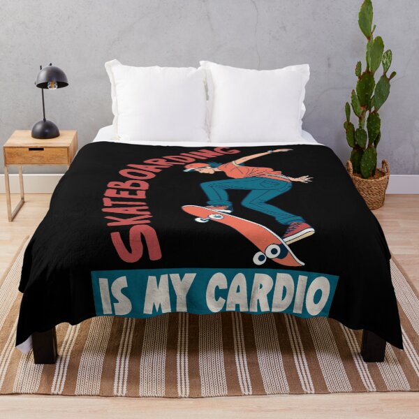 Item preview, Skateboarding Is My Cardio – Fun Skater designed and sold by Colorfulman.