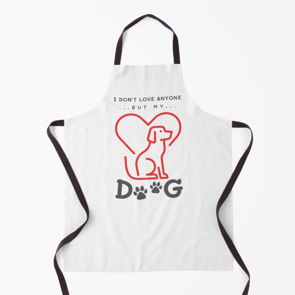Artikelvorschau, Ich liebe niemanden außer meinem Hund. Lustiger Valentinstag für Hundeliebhaber entworfen und verkauft von LekaDesignShop.