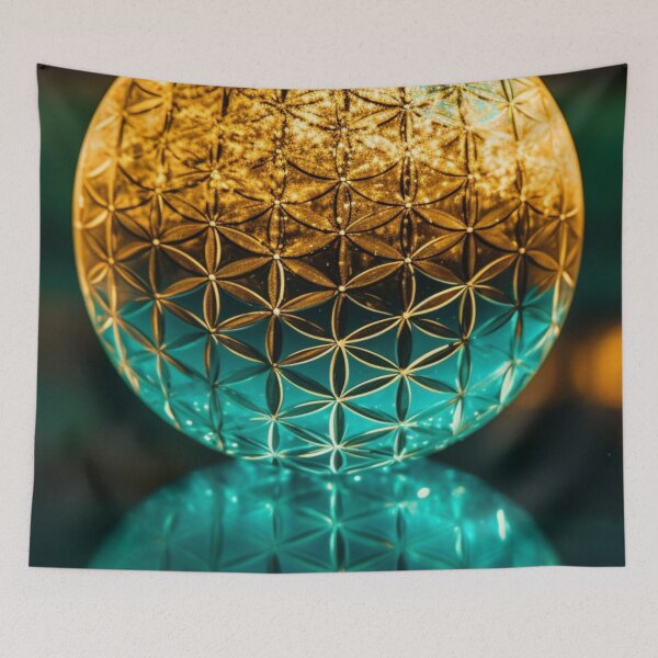 Item preview, Flower of Life – Universal Light and Harmony designed and sold by KrisG-Art.