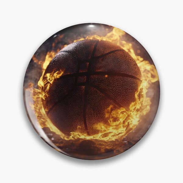 Item preview, a Glowing Basketball Burning on Fire designed and sold by Eakpixx.