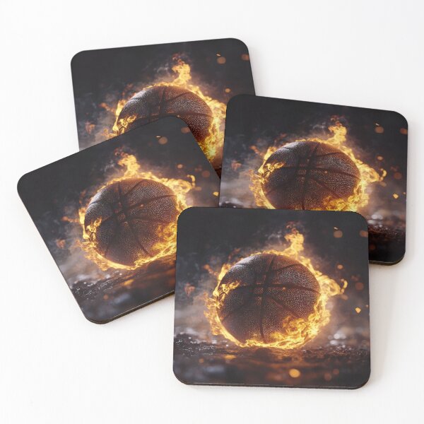 Item preview, a Glowing Basketball Burning on Fire designed and sold by Eakpixx.