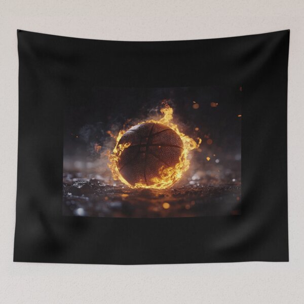 Item preview, a Glowing Basketball Burning on Fire designed and sold by Eakpixx.
