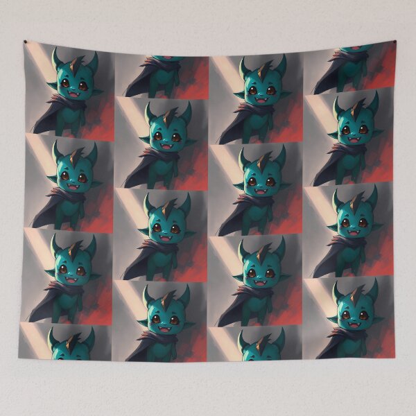Item preview, Art Monster Wallpaper Design Cute Paint designed and sold by ART ATTACK ZONE.