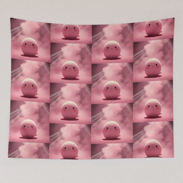 Item preview, Pink  3d Art Wallpaper Design Cute Fog Lights designed and sold by ART ATTACK ZONE.