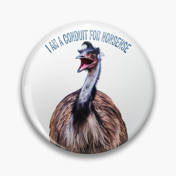 Item preview, I Am A Conduit For Nonsense designed and sold by Angry Swan Designs.