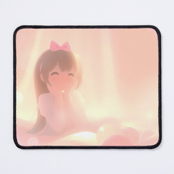 Item preview, Happy Girl Art Wallpaper Design Cute Pink Pastel designed and sold by ART ATTACK ZONE.