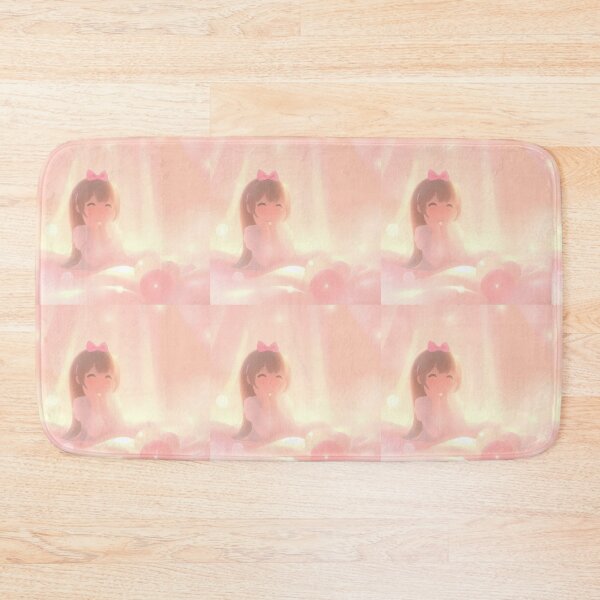 Item preview, Happy Girl Art Wallpaper Design Cute Pink Pastel designed and sold by ART ATTACK ZONE.