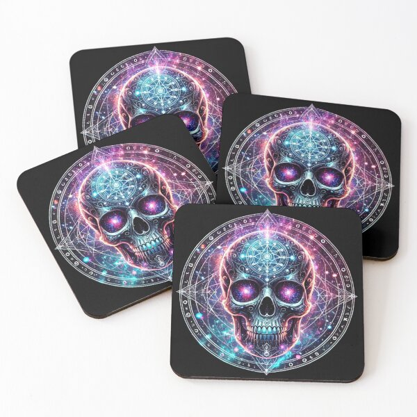 Item preview, Cosmic Phantom Skull - Mystical Ethereal Energy designed and sold by Nauert's.