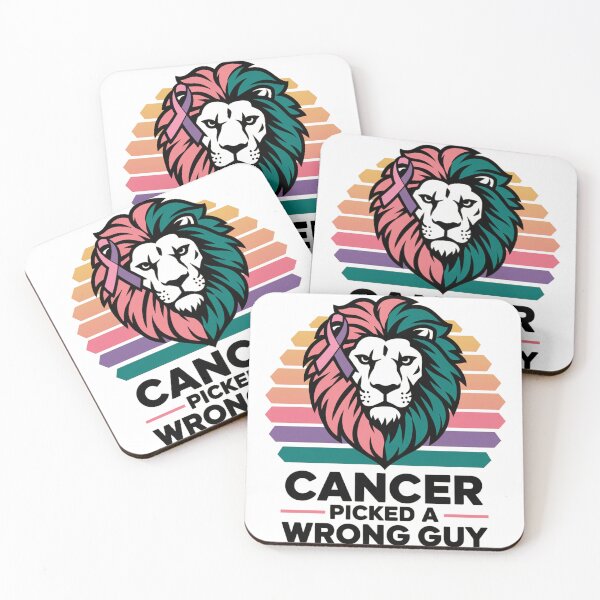 Item preview, Cancer Picked A Wrong Guy  designed and sold by pr1me-shop.