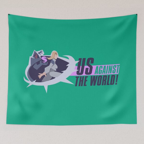 Item preview, Us Against The World! designed and sold by Cine Store Merch.