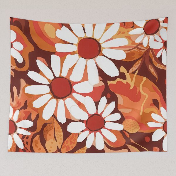 Item preview, Boho Floral designed and sold by Angry Swan Designs.