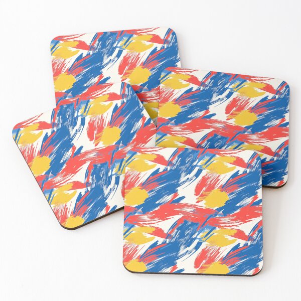 Item preview, Simplicity of Primary Colors designed and sold by MidArtForge.