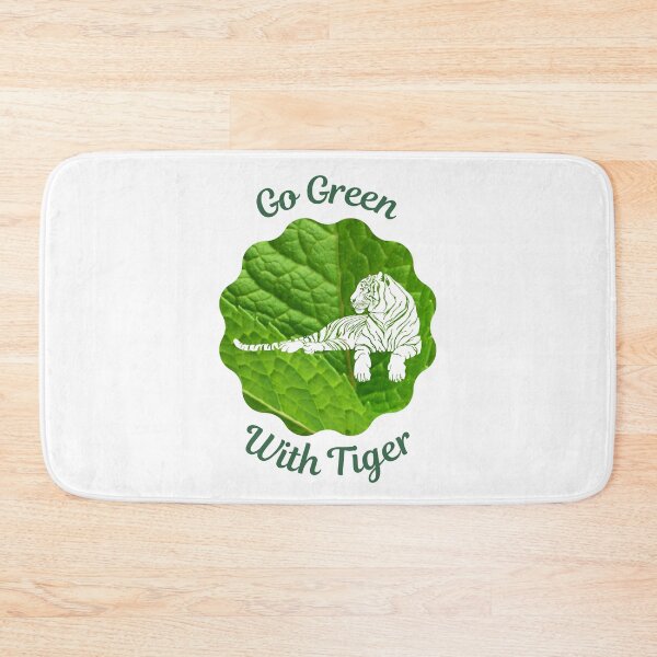 Item preview, Go Green With Tiger designed and sold by kucingmaikan.