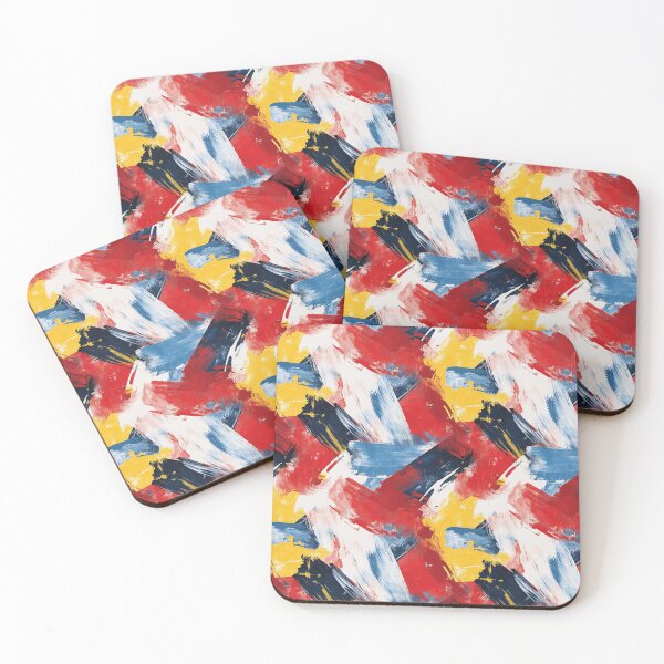 Item preview, Simplicity of Primary Colors designed and sold by MidArtForge.