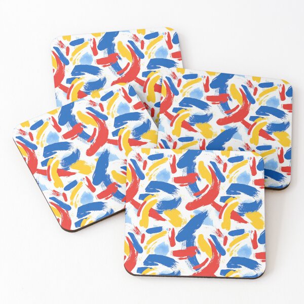 Item preview, Simplicity of Primary Colors designed and sold by MidArtForge.