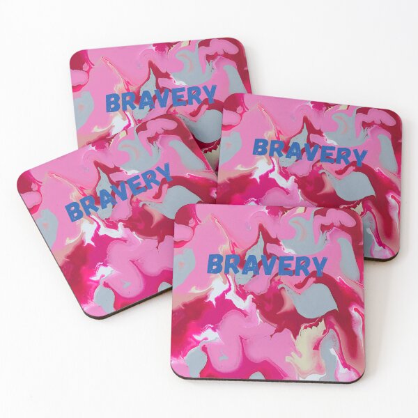 Item preview, Pink Camo - Bravery - Flow Art / Pour Painting - jdp-05-0001 designed and sold by ANomadDesigns.