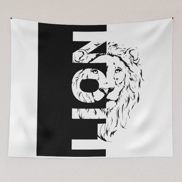 Item preview, lion's head designed and sold by KARTICK DUTTA.