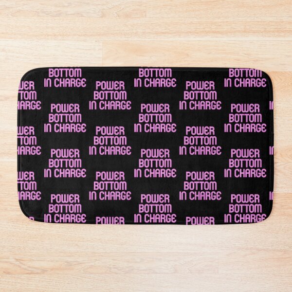 Item preview, POWER BOTTOM IN CHARGE designed and sold by SquareClub.