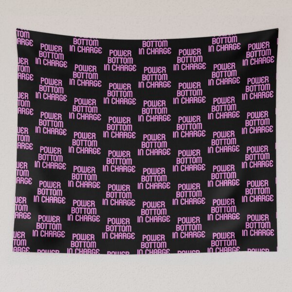Item preview, POWER BOTTOM IN CHARGE designed and sold by SquareClub.