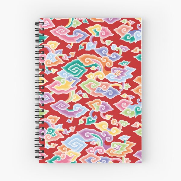 Item preview, Colorful Mega Mendung Batik Pattern designed and sold by YoungLWorkshop.